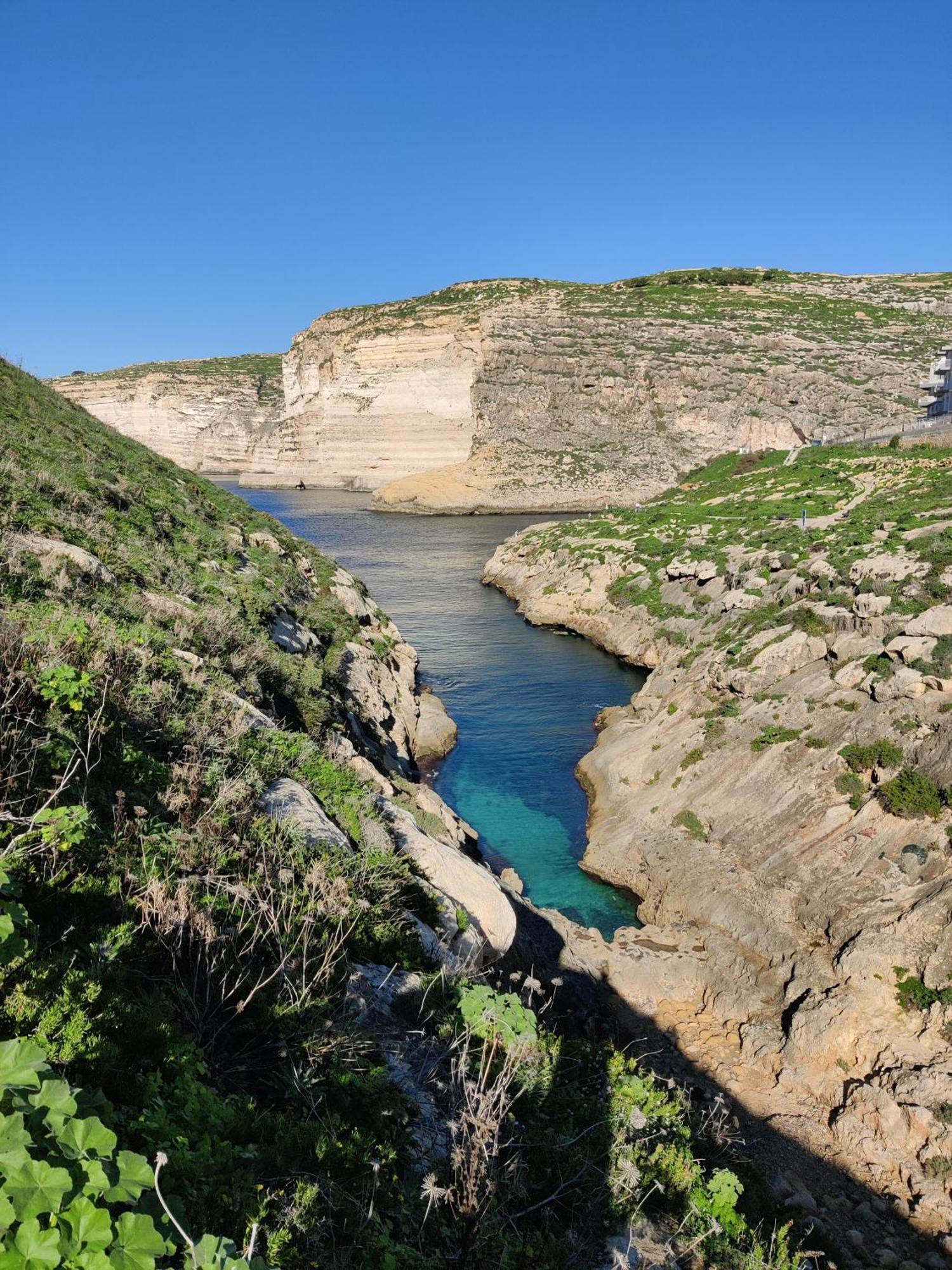 Seaview 2-Bedroom Apartment In Xlendi Esterno foto